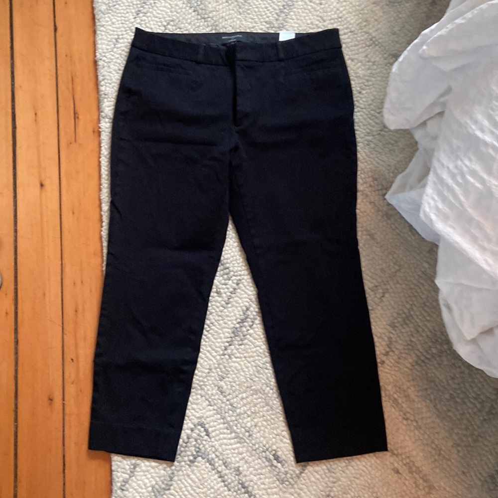 Banana Republic black crop pants